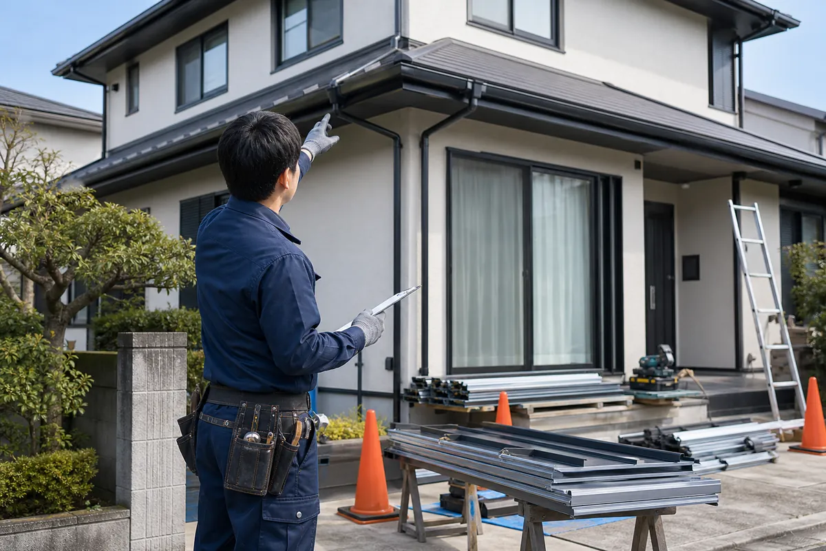 自社で現場管理を行うイメージ